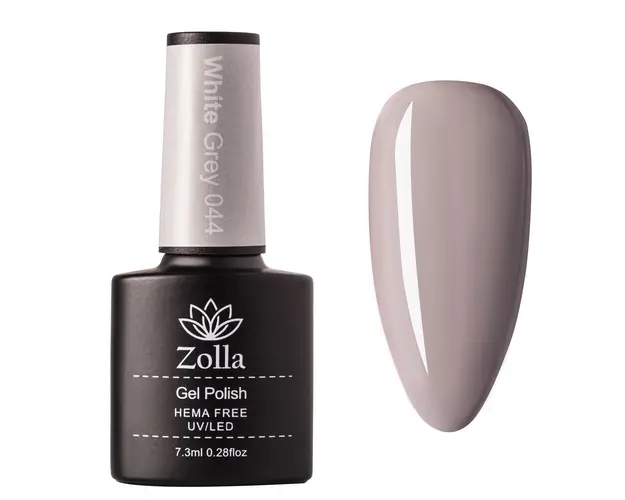 Oja Semipermanenta Zolla Hema Free White Grey 044 - 7.3ml