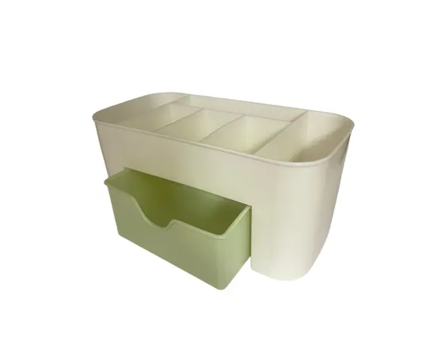 Organizator de cosmetice, Manichiura, Verde