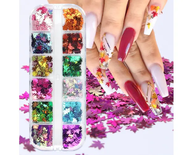 Paiete Decor Unghii Tip Frunza