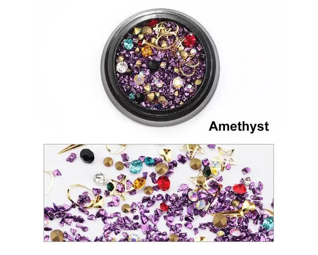 Paiete Mix Decor Nail Art - AT01