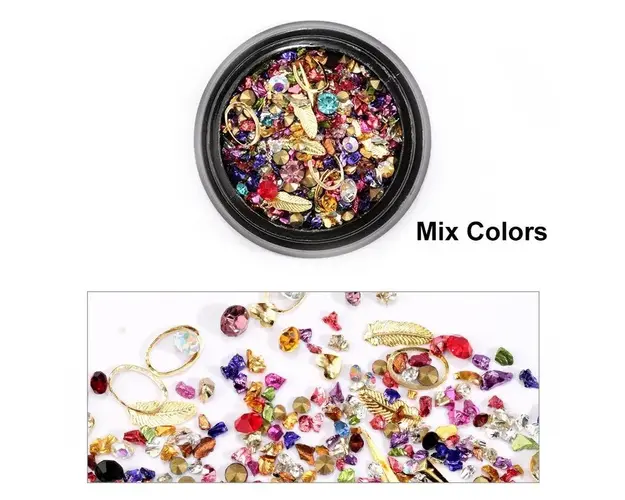 Paiete Mix Decor Nail Art - AT02