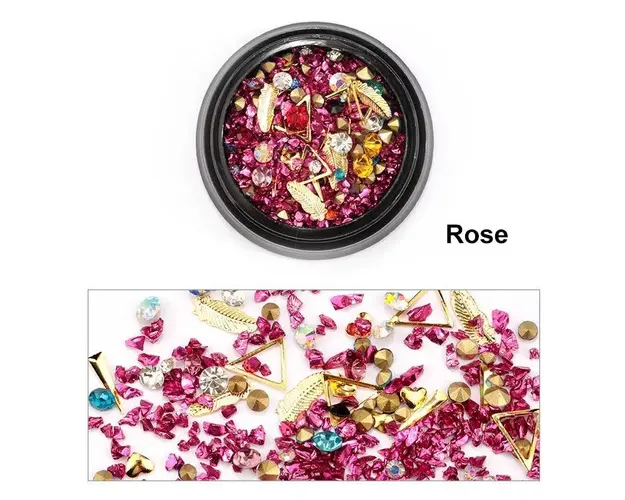 Paiete Mix Decor Nail Art - AT03