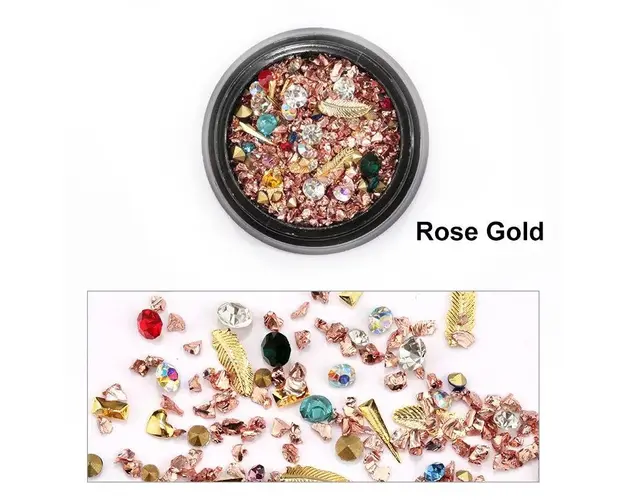 Paiete Mix Decor Nail Art - AT04