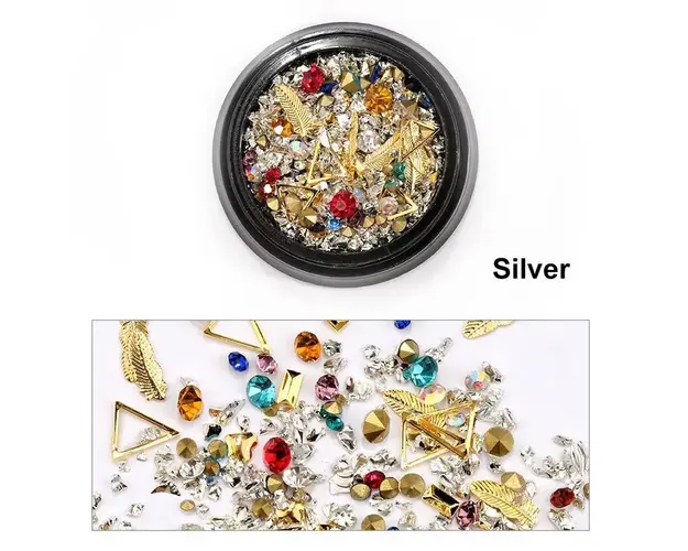 Paiete Mix Decor Nail Art - AT05