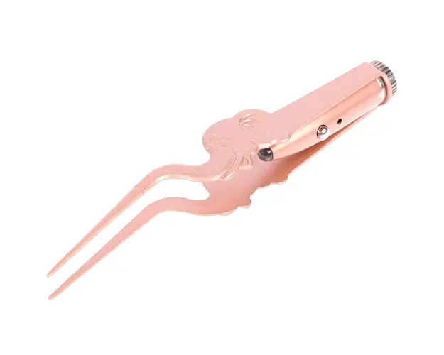 Penseta Metalica cu lumina, Model Elefant Rose