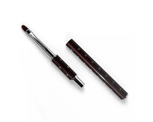 Pensula Gel Limba de Pisica Brown nr 4