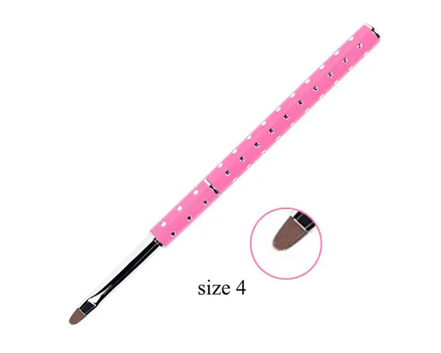 Pensula Gel Limba Pisica Nr. 4