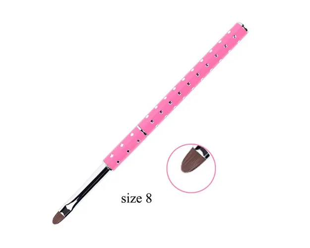 Pensula Gel Limba Pisica Nr. 8