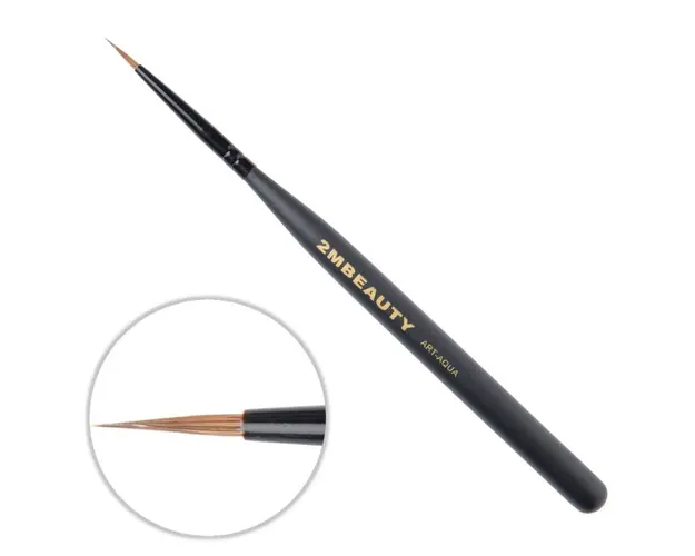 Pensula Nail Art 2M Black Beauty Art Aqua