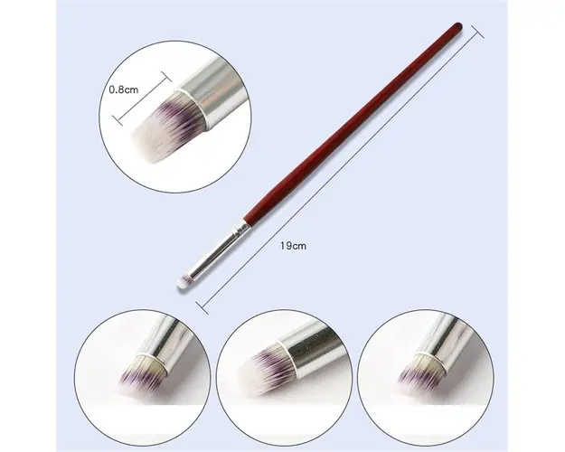 Pensula Ombre Rotunda Degrade