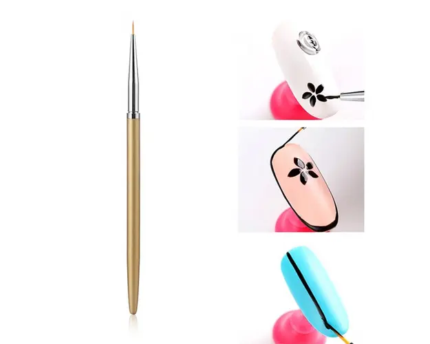 PENSULA PICTURA RAINBOW LINII FINE AURIU 6MM