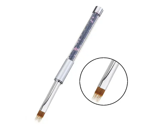 Pensula Unghii Caviar Black - Ombre