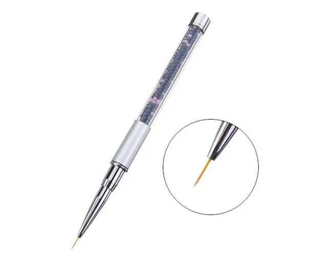 Pensula Unghii Caviar Black Pictura Nr. 9