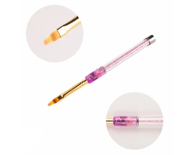 Pensula unghii cu cristale, NailsUp, Ombre