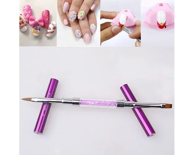 PENSULA UNGHII - CU DOUA CAPETE PENTRU ACRYL SI GEL Mov