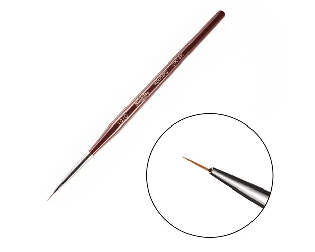 Pensula unghii pentru pictura NailsUp Kolinsky 10/0