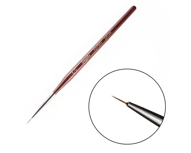 Pensula unghii pentru pictura NailsUp Kolinsky 5/0