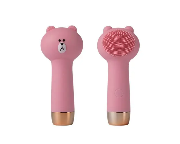 Perie Electrica Pentru Curatarea Eficienta a Tenului, Roz