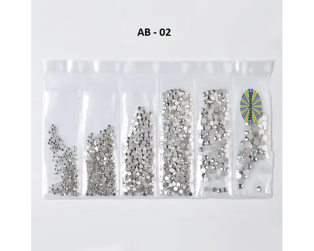 Pietricele Unghii Diverse marimi Nail Art - AB02