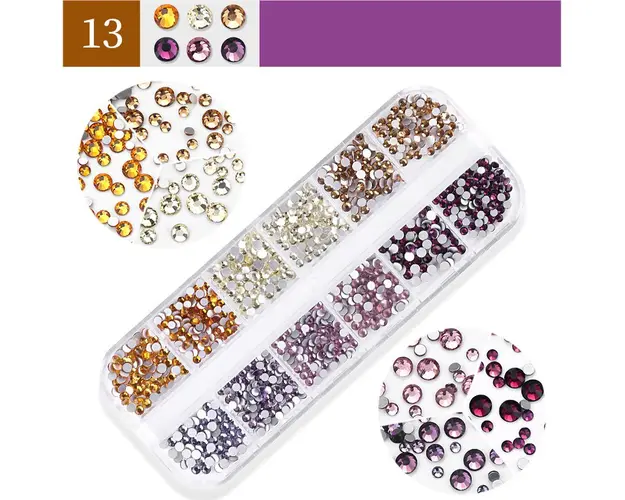 Pietricele Unghii Diverse Marimi si Culori - 13