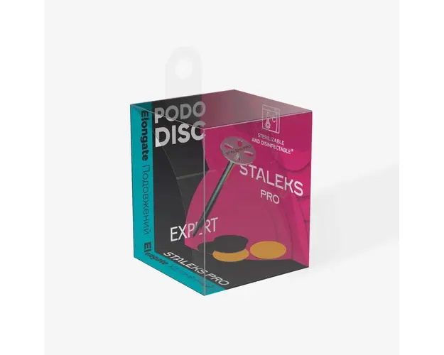 Pododisc Staleks PRO XS si 5 rezerve 180 grit, 10mm