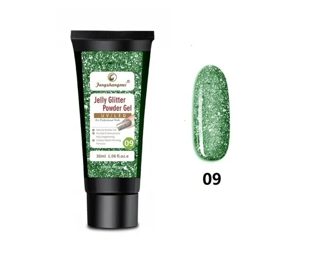 Polygel Jelly Glitter FSM 30ml - 09