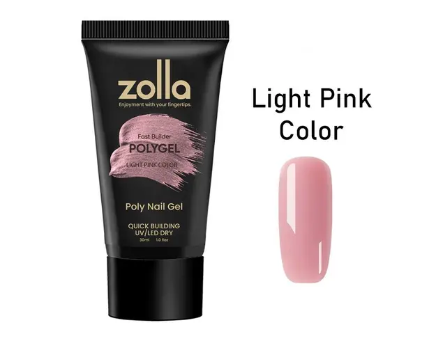 Polygel Zolla 30ml - Light Pink Color