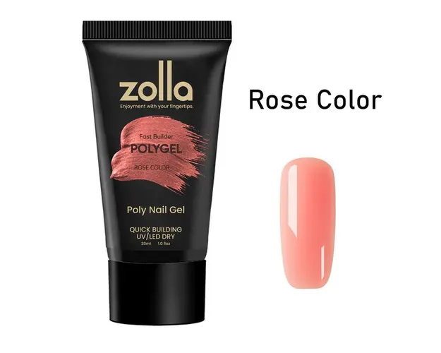 Polygel Zolla 30ml - Rose Color