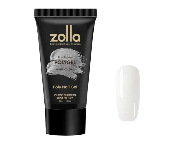 Polygel Zolla 30ml - White Color