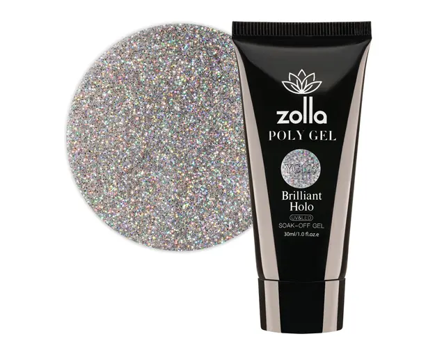 Polygel Zolla Brilliant Holo YC105, 30ml