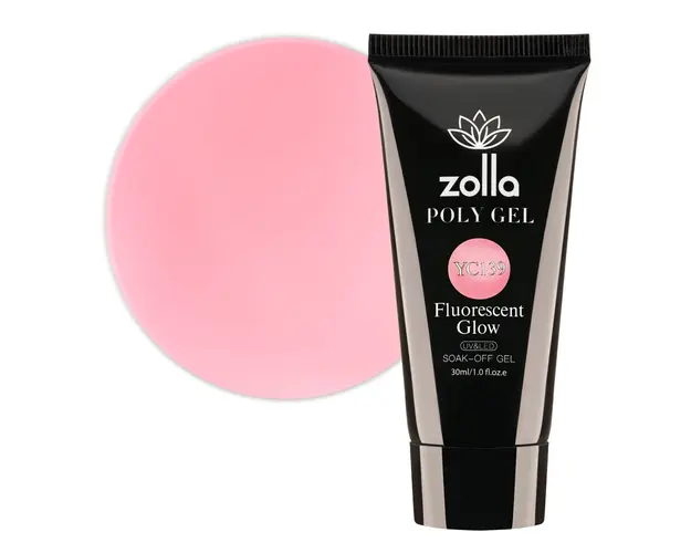 Polygel Zolla Fluorescent Glow YC137, 30ml