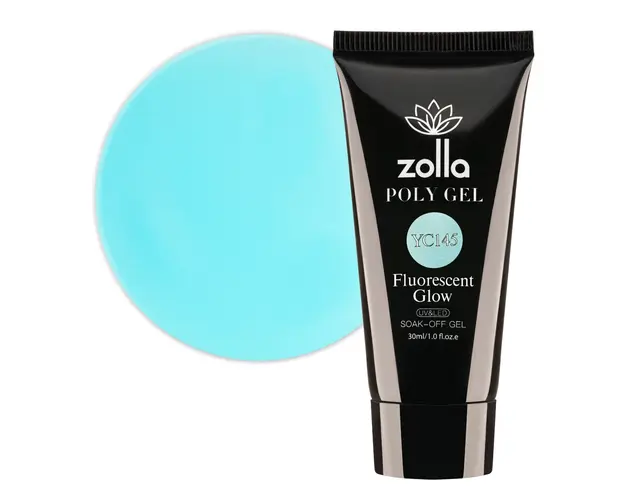 Polygel Zolla Fluorescent Glow YC145, 30ml