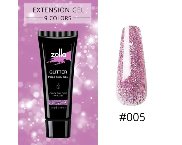 Polygel Zolla Glitter 15g 05