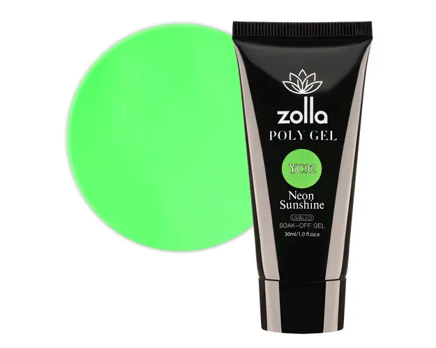 Polygel Zolla Neon Sunshine YC092, 30ml