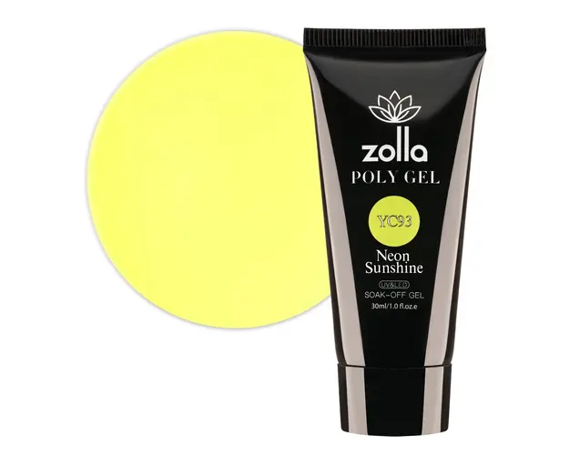 Polygel Zolla Neon Sunshine YC093, 30ml