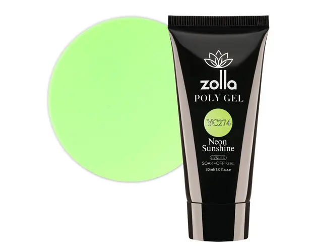Polygel Zolla Neon Sunshine YC274, 30ml