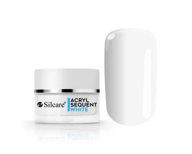 Pudra Acrilica Silcare Alb - 36g