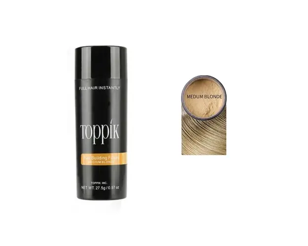 Pudra Pentru Colorarea Parului Rar si Subtire Medium Blonde