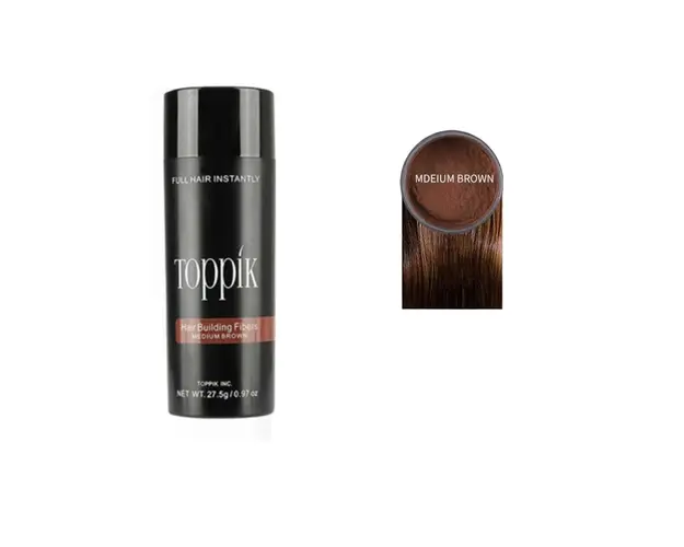 Pudra Pentru Colorarea Parului Rar si Subtire Medium Brown