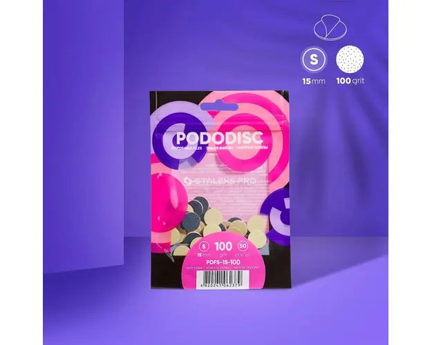 Rezerve pentru disc pedichiura Staleks Pro PDFS-15-100