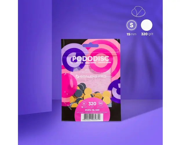 Rezerve pentru disc pedichiura Staleks Pro PDFS-15-320
