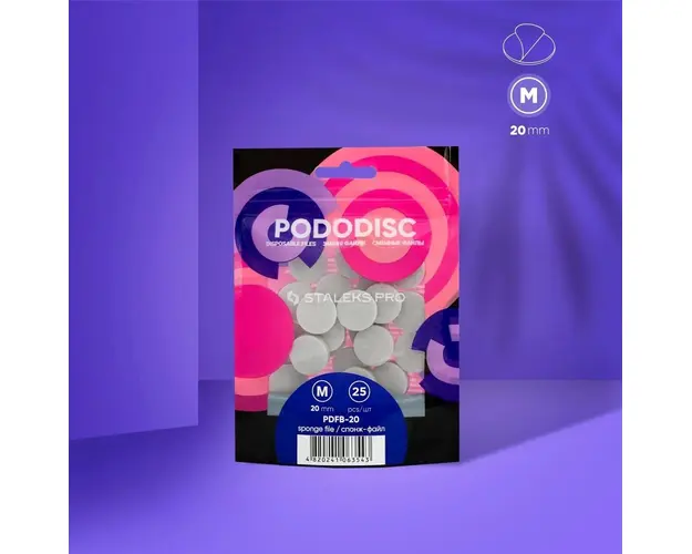 Rezerve pentru pododisc din burete pentru finisat Staleks- PDFB-20