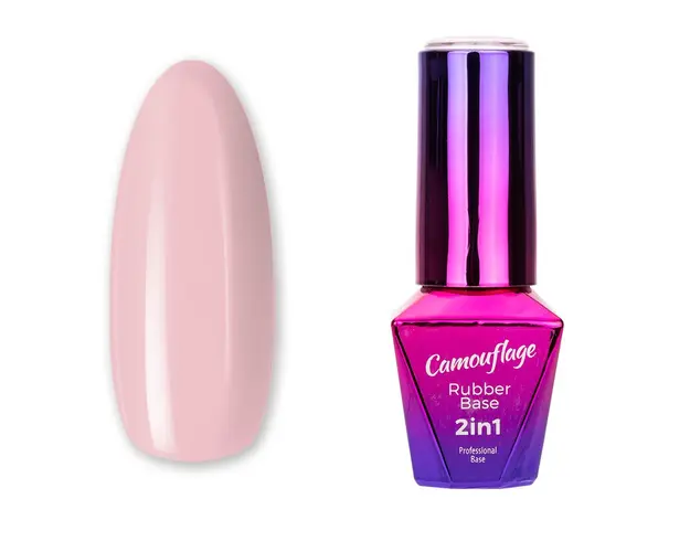 Rubber Base 2in1 Camuflaj 10g - Cool Nude