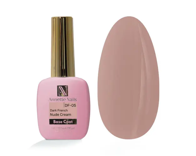 Rubber Base Annette Nails Dark French Nude Cream DF-05