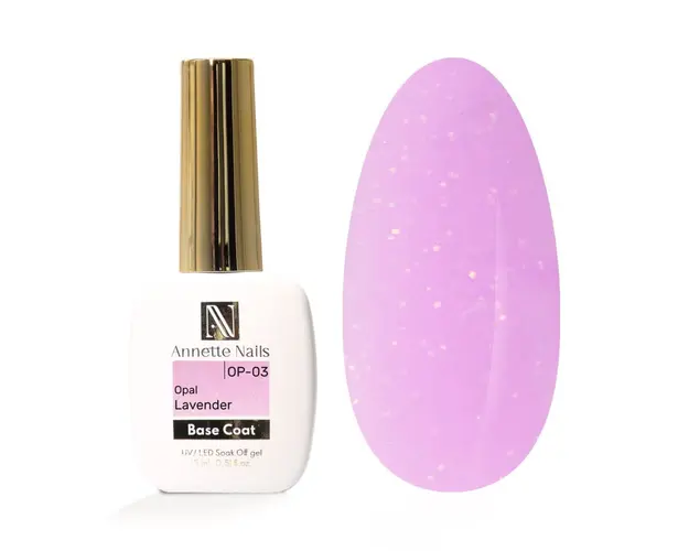 Rubber Base Annette Nails Opal Lavander OP-03