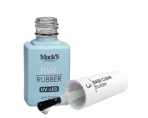 Rubber Base Clear Mack`s 12ml 3