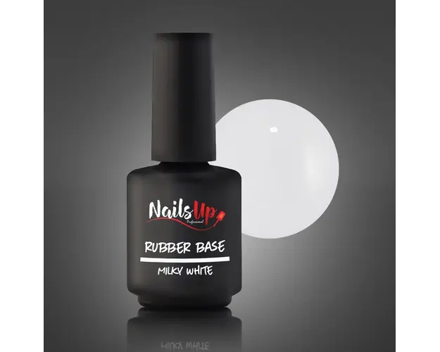 Rubber Base Nailsup - Milky White 13g