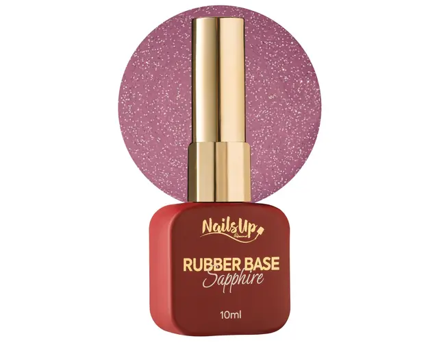 Rubber Base NailsUp Sapphire GL06