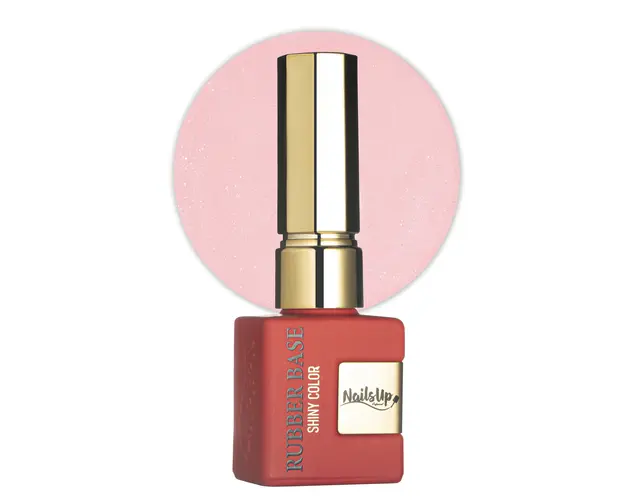 Rubber base Shiny Color NailsUp S02, 8ml
