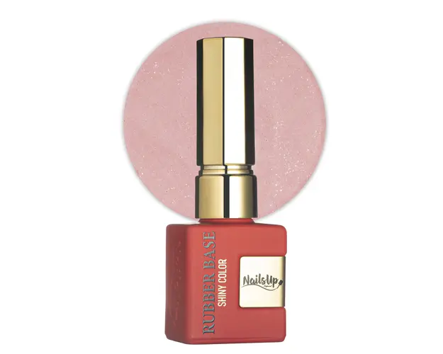 Rubber base Shiny Color NailsUp S06, 8ml